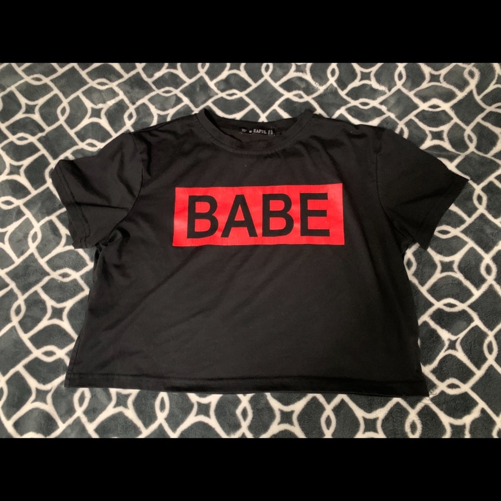 ZAFUL baby cropped shirt